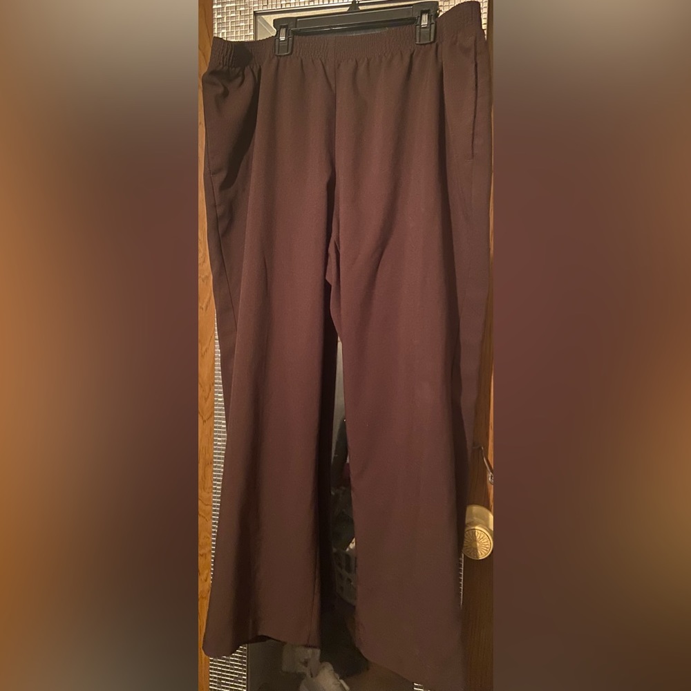 brown scrub pants size- 1X